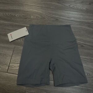 Lululemon Athletica Dark Gray Bike Shorts